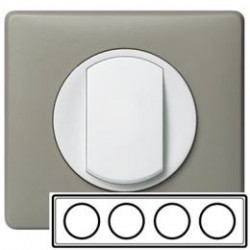 Рамка 4-а, колір сафарі, Celiane, Legrand