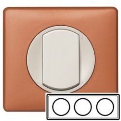 Рамка 3-ная, цвет корица, Celiane 68653