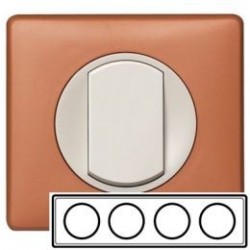 Рамка 4-а, колір кориця, Celiane, Legrand