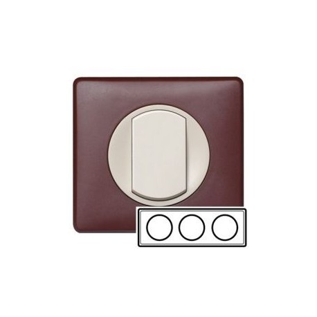 Рамка 3-ная, колір мускат, Celiane, Legrand