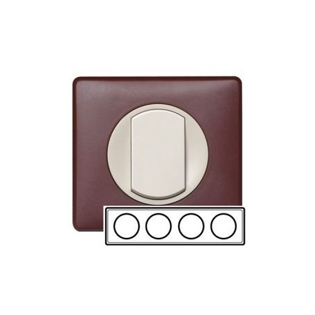 Рамка 4-ная, цвет мускат, Celiane 68684