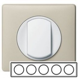 Рамка 5-ная, цвет слоновая кость, Celiane 66625