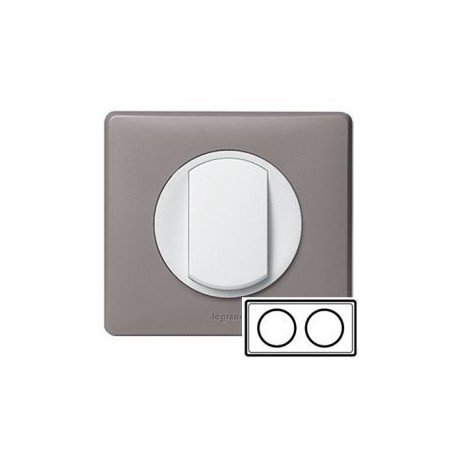 Рамка 2-ная, цвет норка, Celiane 68732