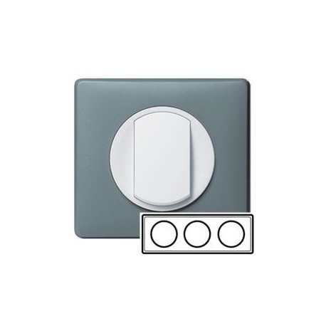 Рамка 3-ная, цвет грей, Celiane 68743