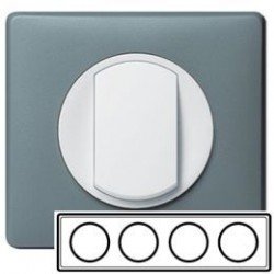 Рамка 4-а, колір грей, Celiane, Legrand