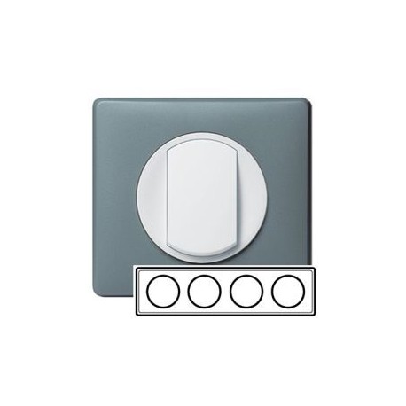 Рамка 4-а, колір грей, Celiane, Legrand