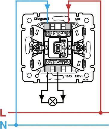 Схема подвійного вимикача: правильне підключення в деталях