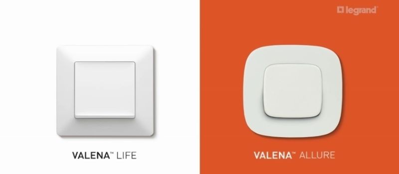 Valena Life/Allure – нове покоління розеток і вимикачів від Legrand